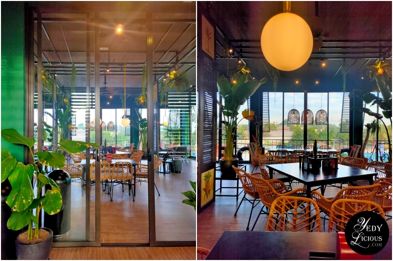 Dear Joe glass partition interior